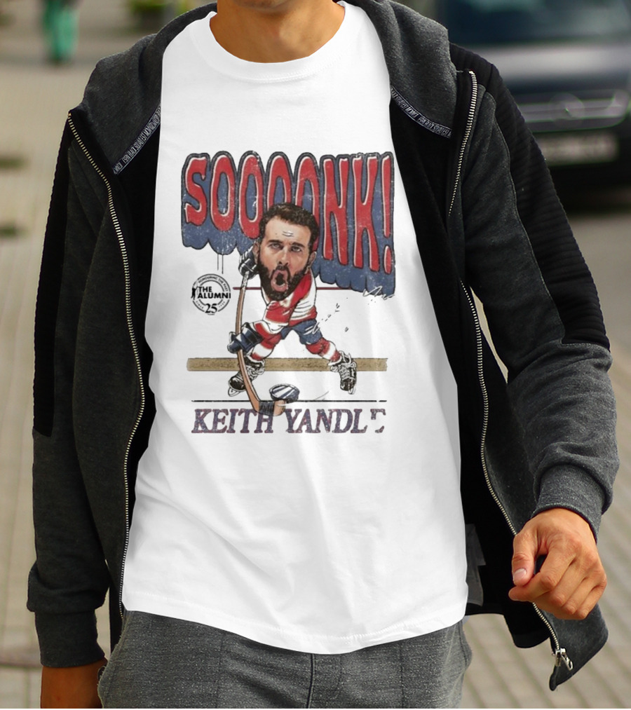 Spittin Chiclets Alumni Association Keith Yandle SOOONK T-Shirt