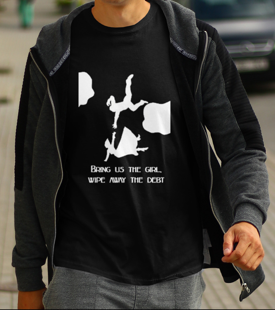 Bioshock Infinite Bring Us The Girl Wipe Away The Debt Falling T-Shirt