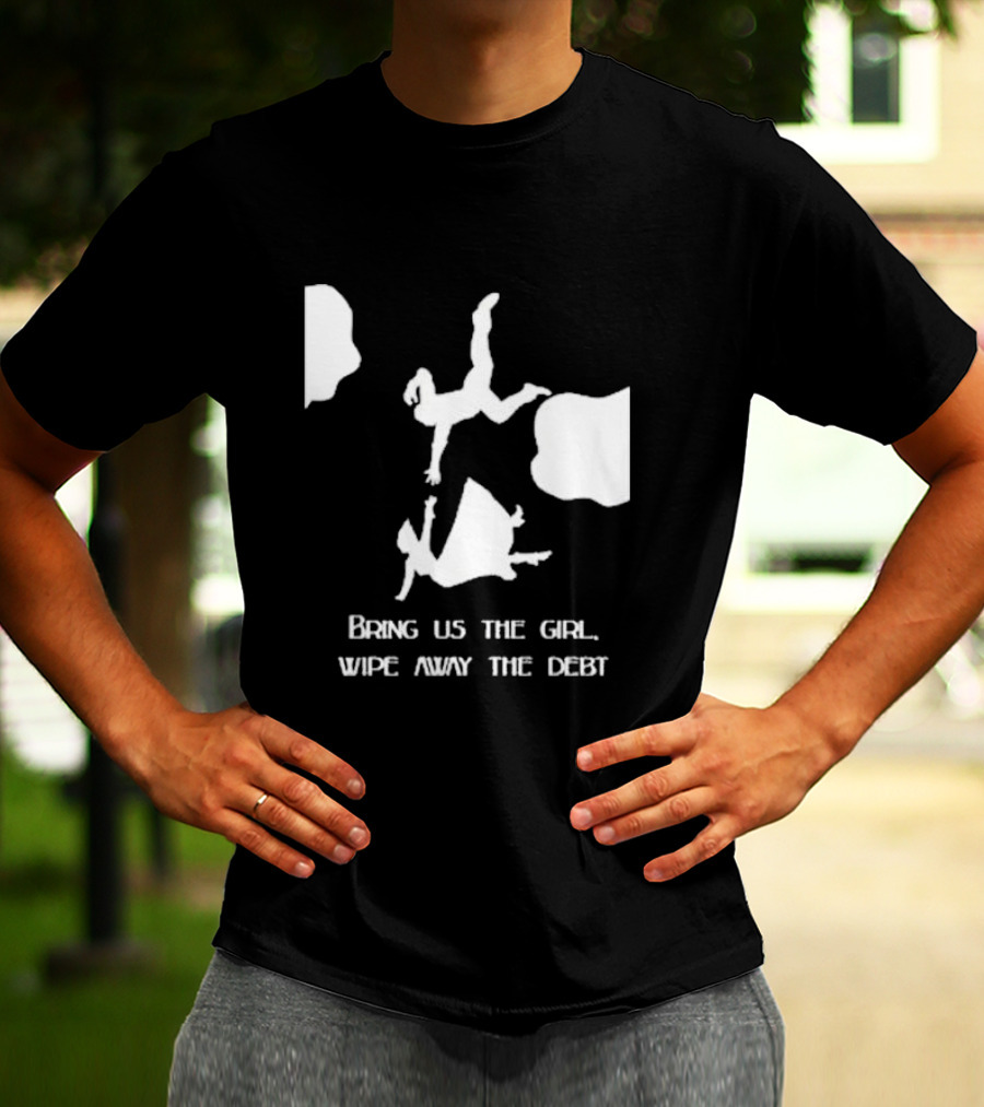 Bioshock Infinite Bring Us The Girl Wipe Away The Debt Falling T-Shirt