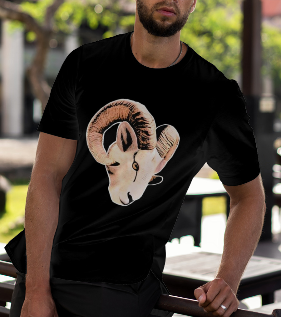 Golf X Rams Head Cutout T-Shirt