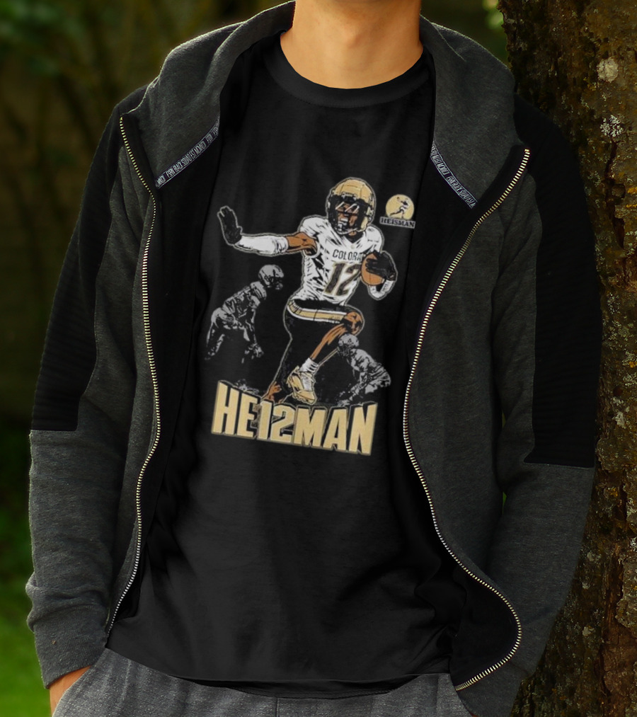 Heisman Colorado Football He12man Winner Travis Hunter T-Shirt