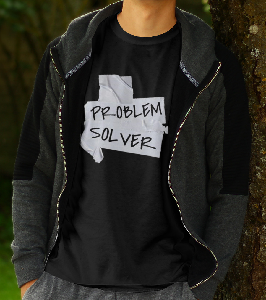 Problem Solver Silver Duct Tape Solution T-Shirt
