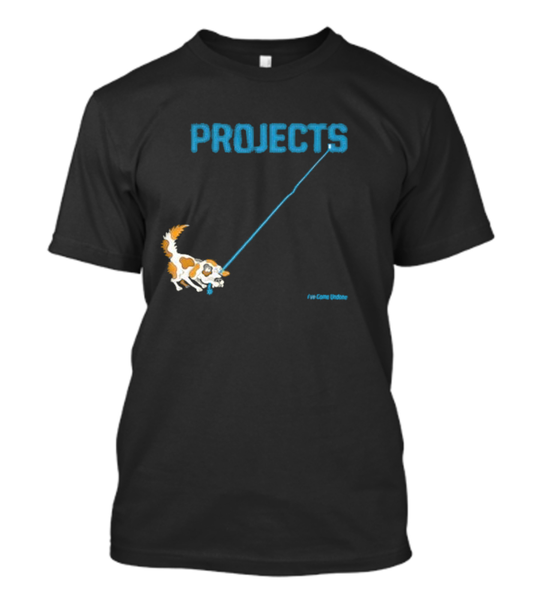 Projects I've Come Undone Weezer Dog T-Shirt