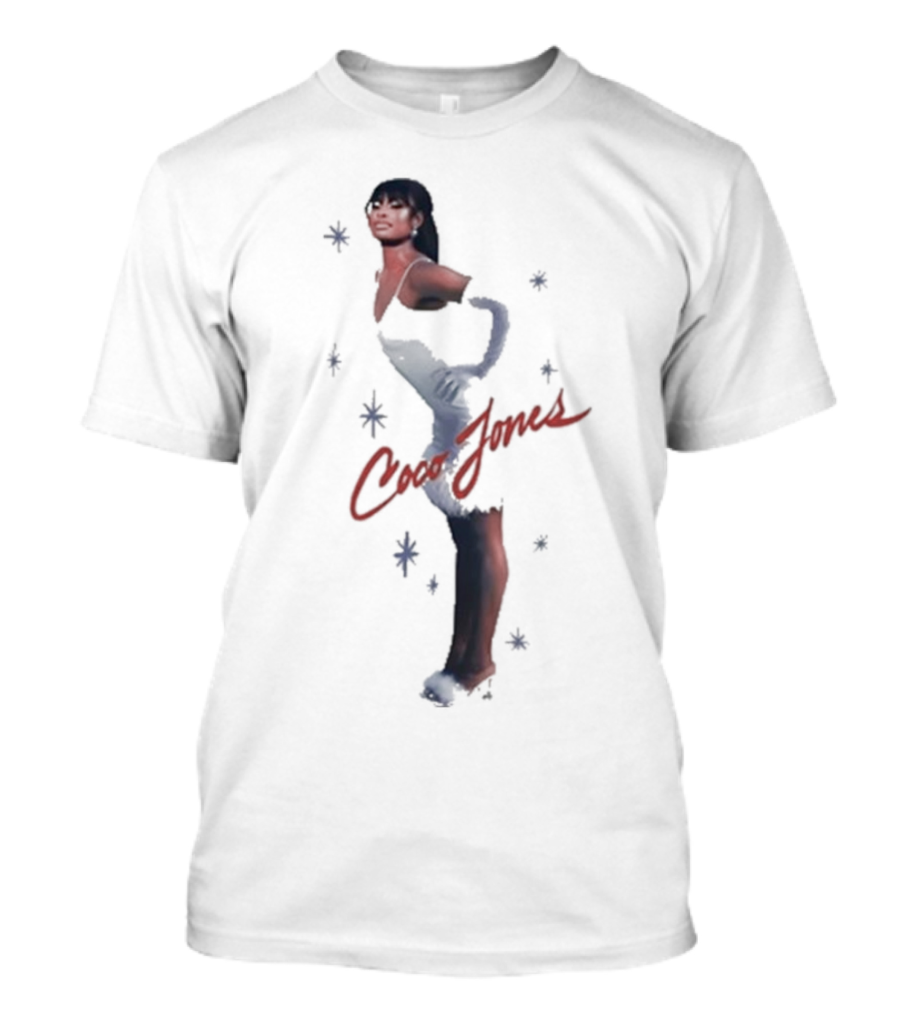 Coco Jones Holiday Coco By The Fireplace Festive Sparkle Glam T-Shirt