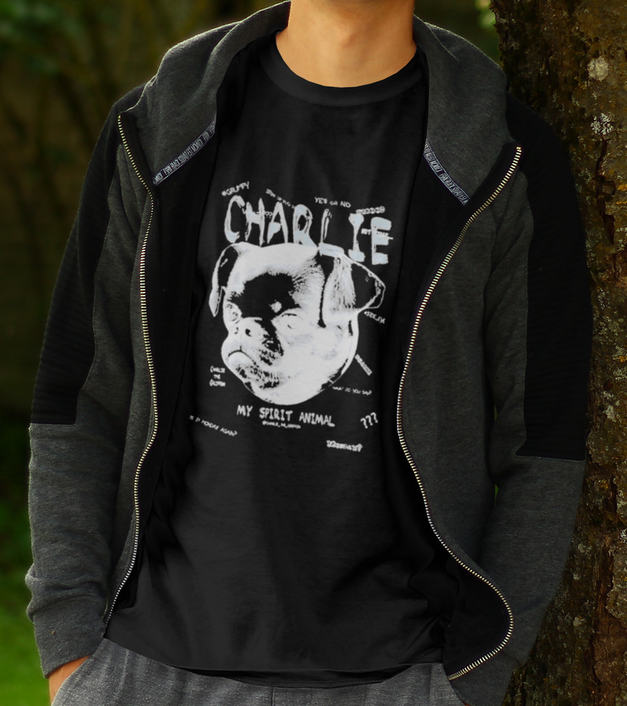 Charlie Griffon My Spirit Animal ??? Zen Surrendering Grumpy T-Shirt