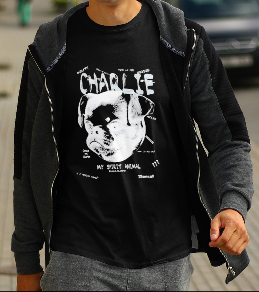 Charlie Griffon My Spirit Animal ??? Zen Surrendering Grumpy T-Shirt