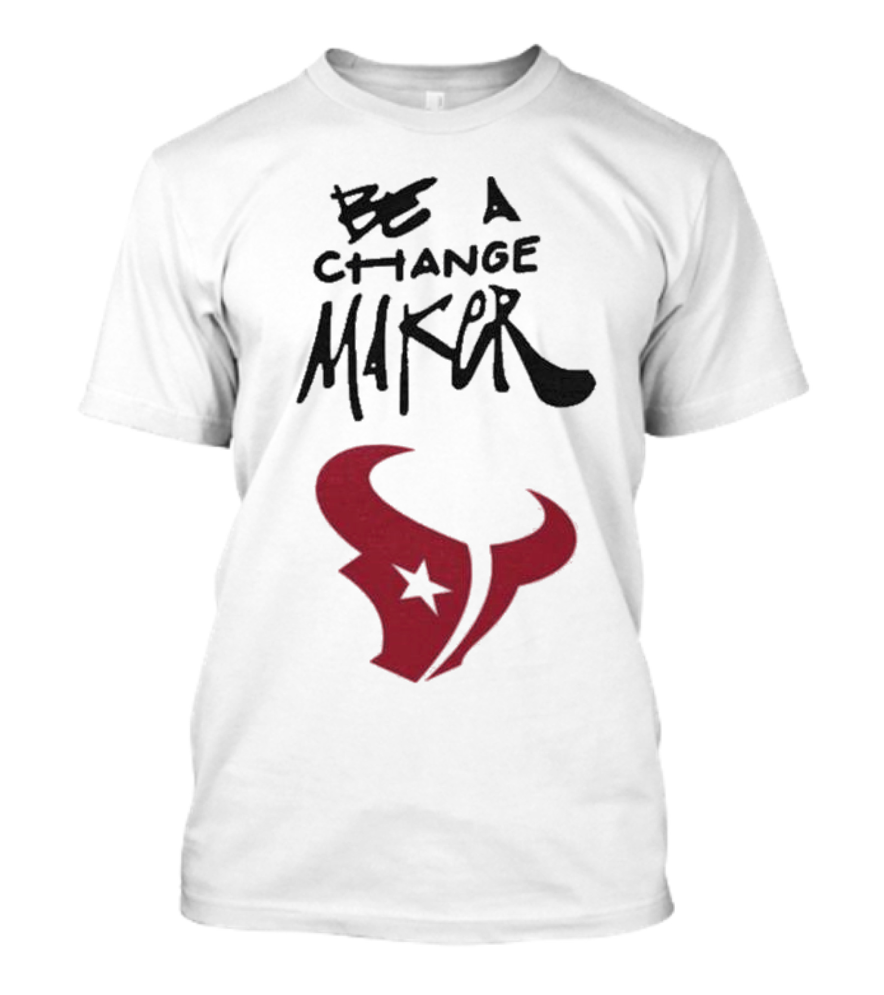 Texans Be A Change Maker Inspire Change NFL T-Shirt