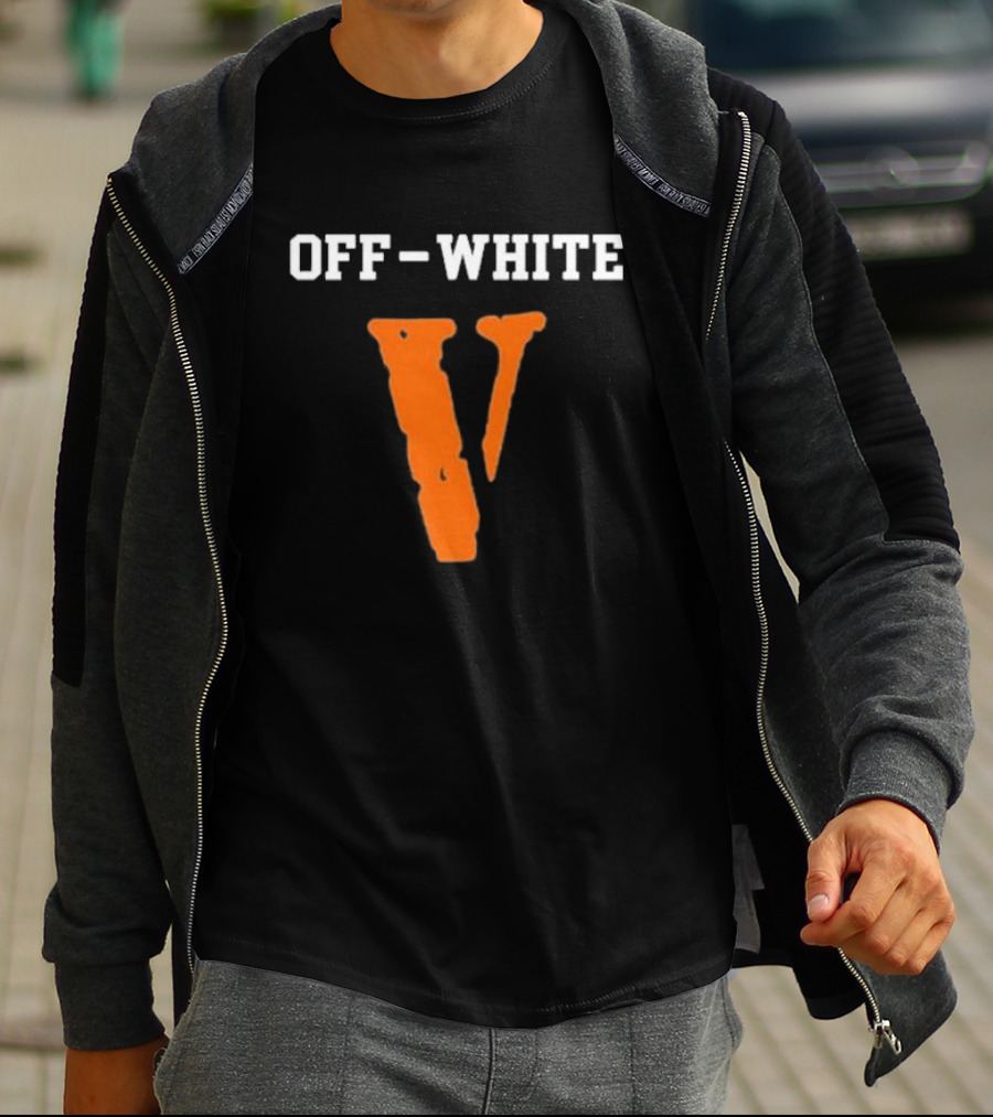 OFF-WHITE Vlone V Orange T-Shirt