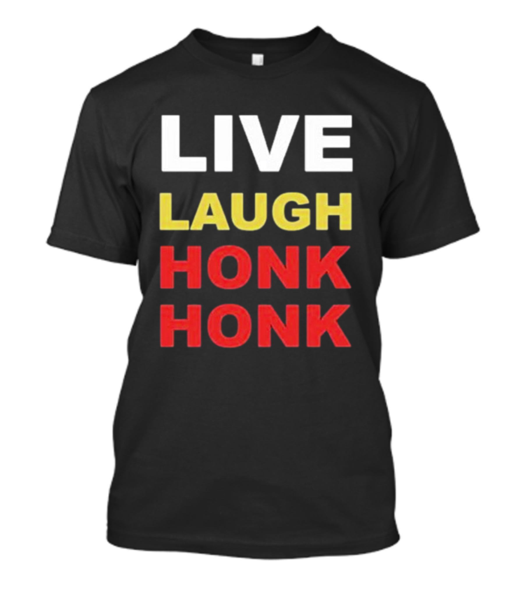 Tank Ledger Live Laugh Honk Honk Funny Clown Meme T-Shirt