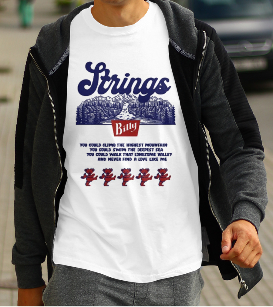 Strings Billy Mountain Valley Dancing Bears T-Shirt