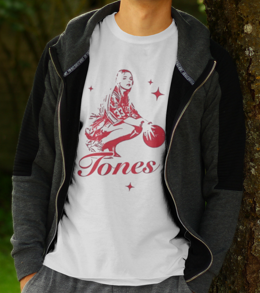 Tones 33 Sparkle Basketball T-Shirt