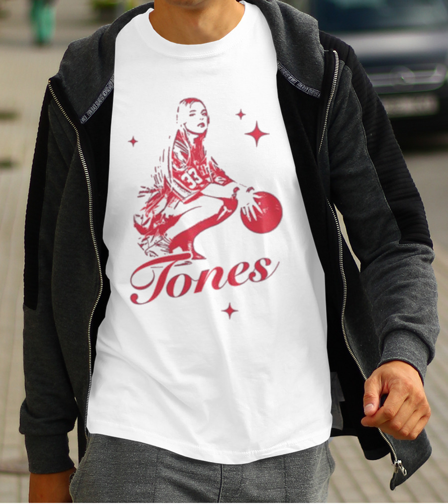 Tones 33 Sparkle Basketball T-Shirt