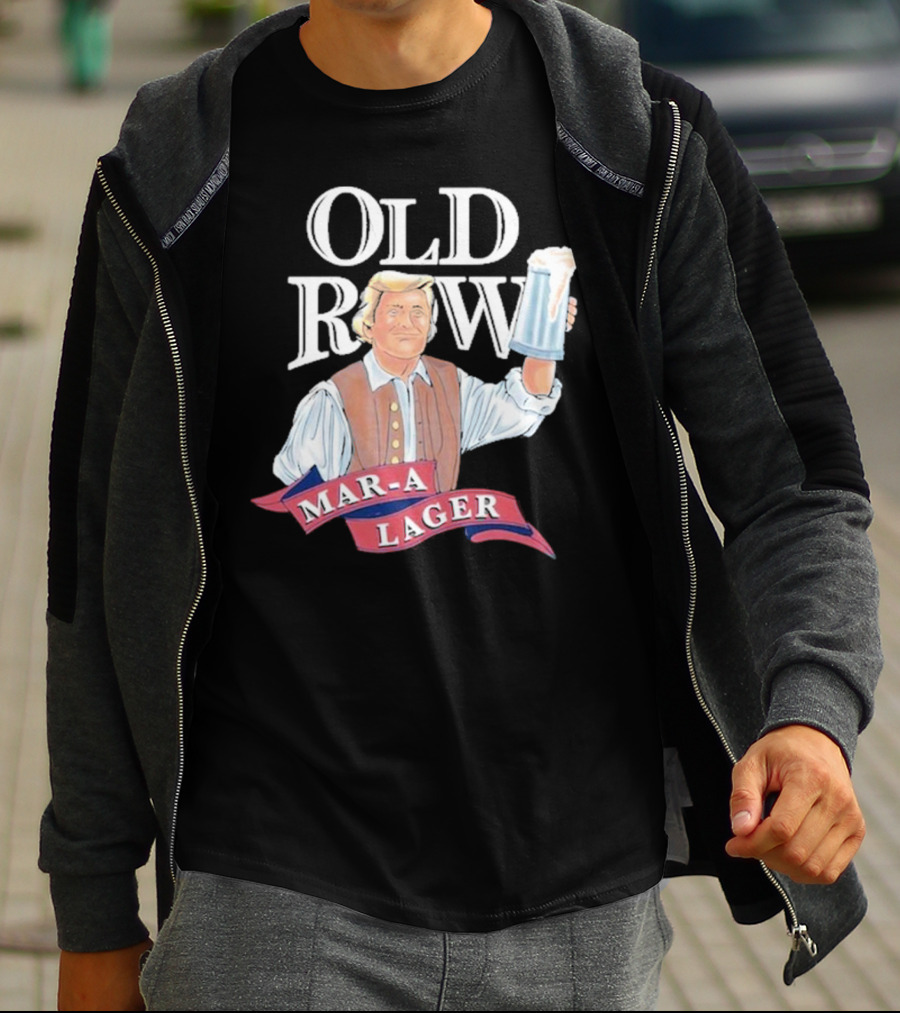 Old Row Mar-A Lager Vintage Style Cheers Figure T-Shirt