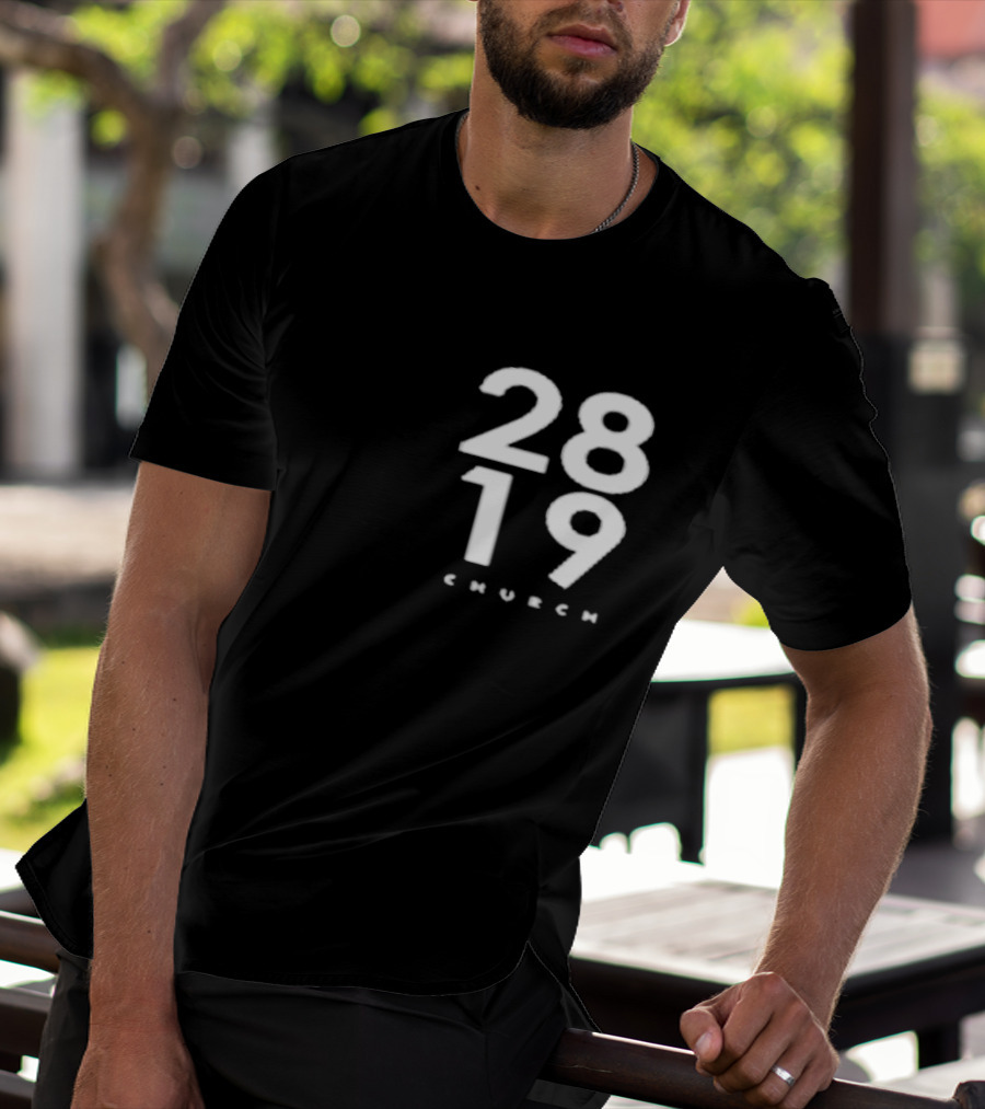 Philip Anthony Mitchell 2819 Church Minimalist Number T-Shirt