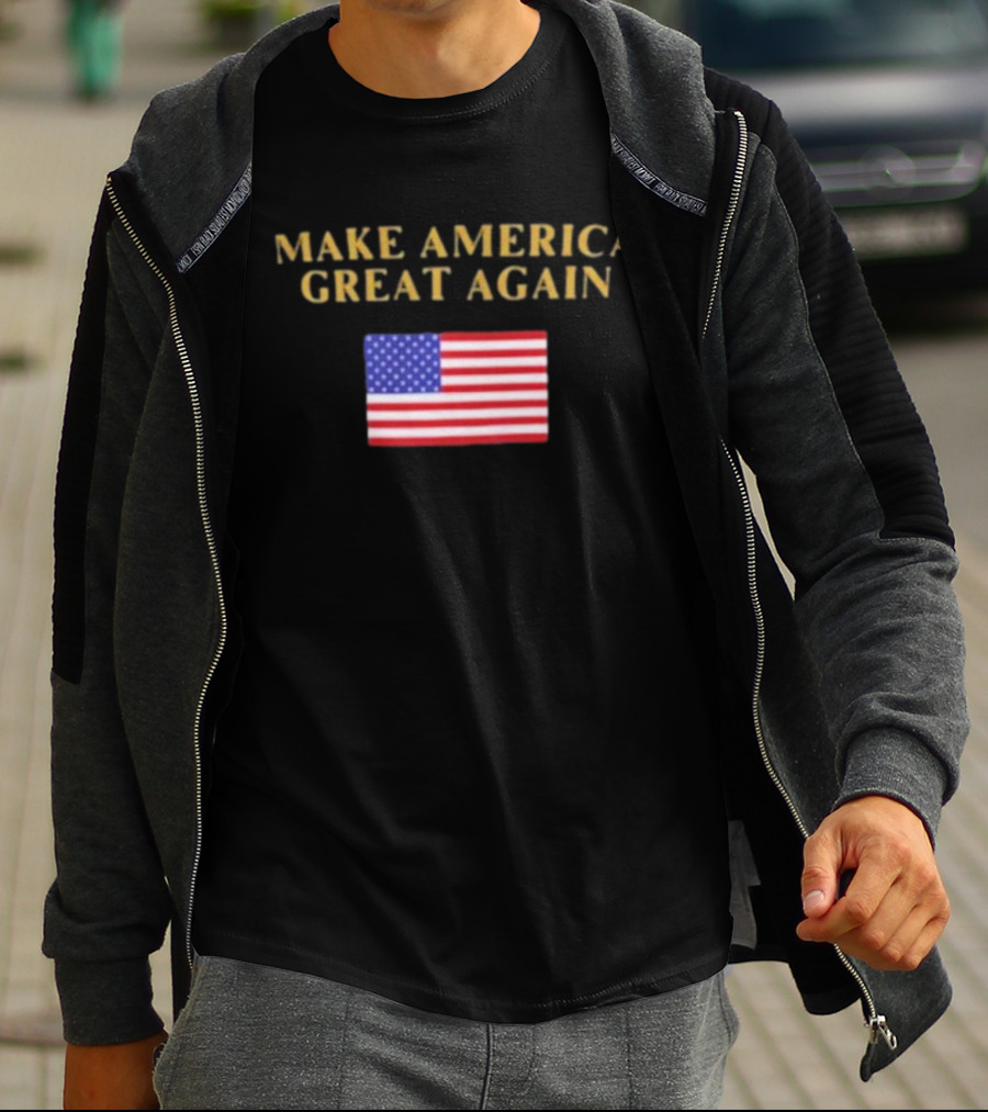 Make America Great Again American Flag T-Shirt