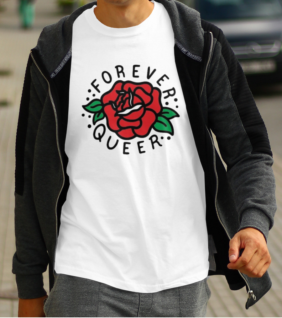 Forever Queer Red Rose T-Shirt