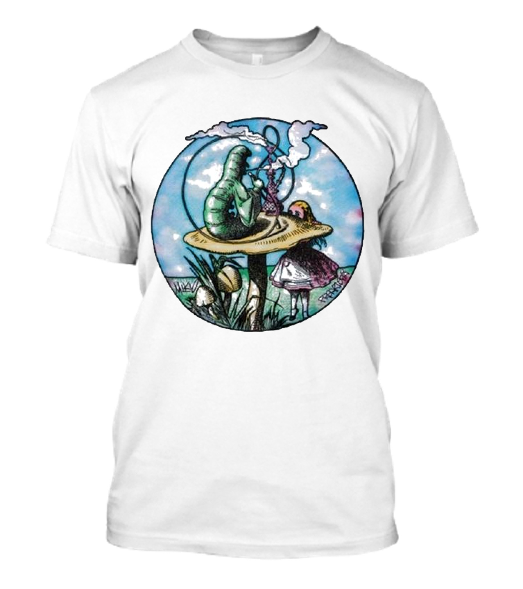 Red Hot Chili Peppers X Freaktopia Caterpillar Mushroom Wonderland T-Shirt