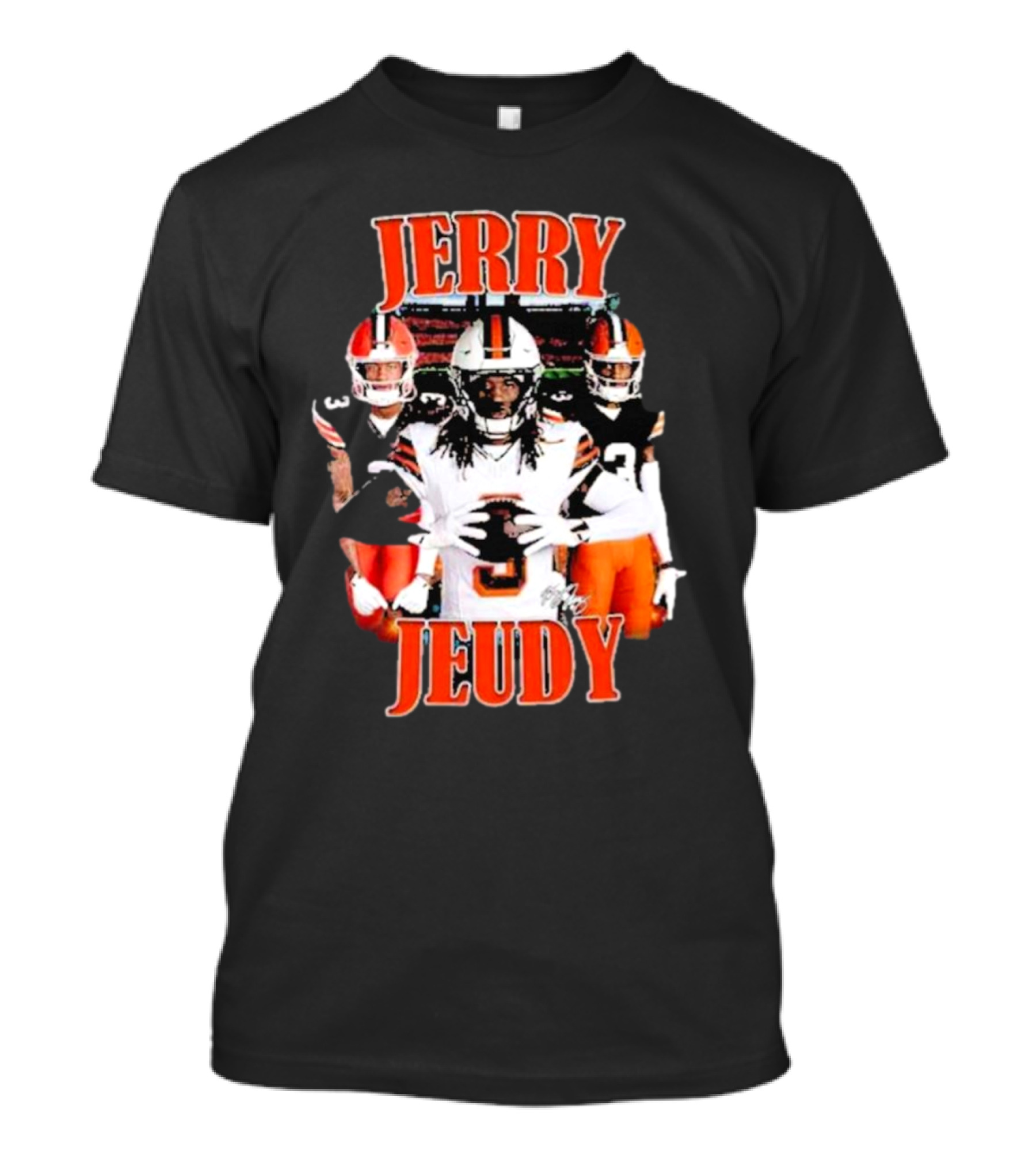 Jerry Jeudy Cleveland Browns Game Day Football Players T-Shirt