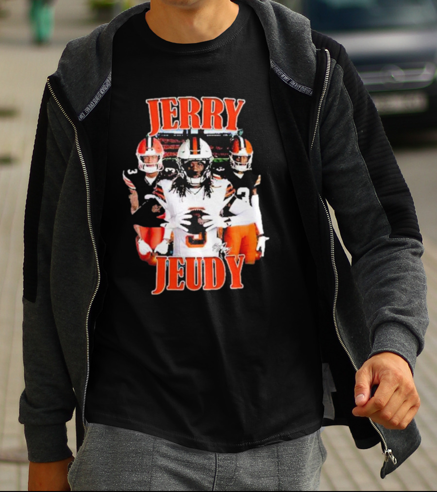 Jerry Jeudy Cleveland Browns Game Day Football Players T-Shirt