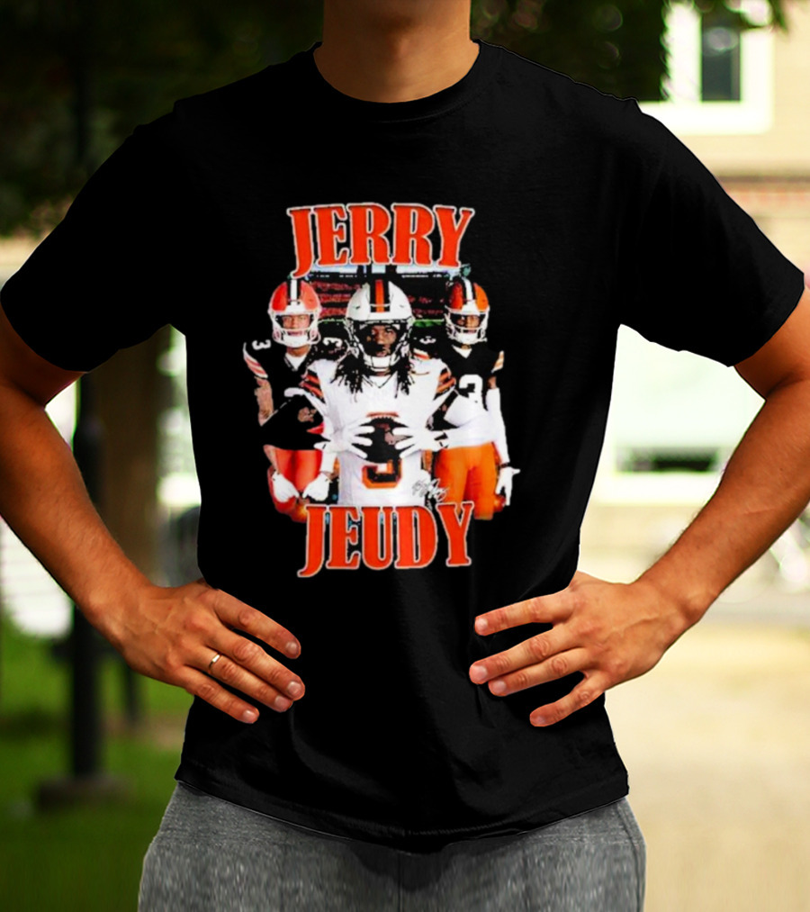 Jerry Jeudy Cleveland Browns Game Day Football Players T-Shirt