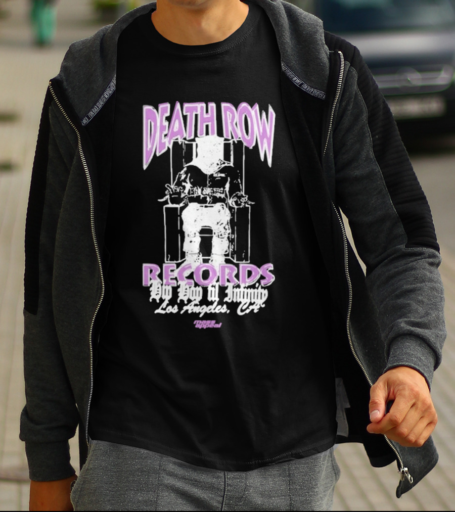 Death Row Records Los Angeles Hip Hop Till Infinity Mass Appeal T-Shirt