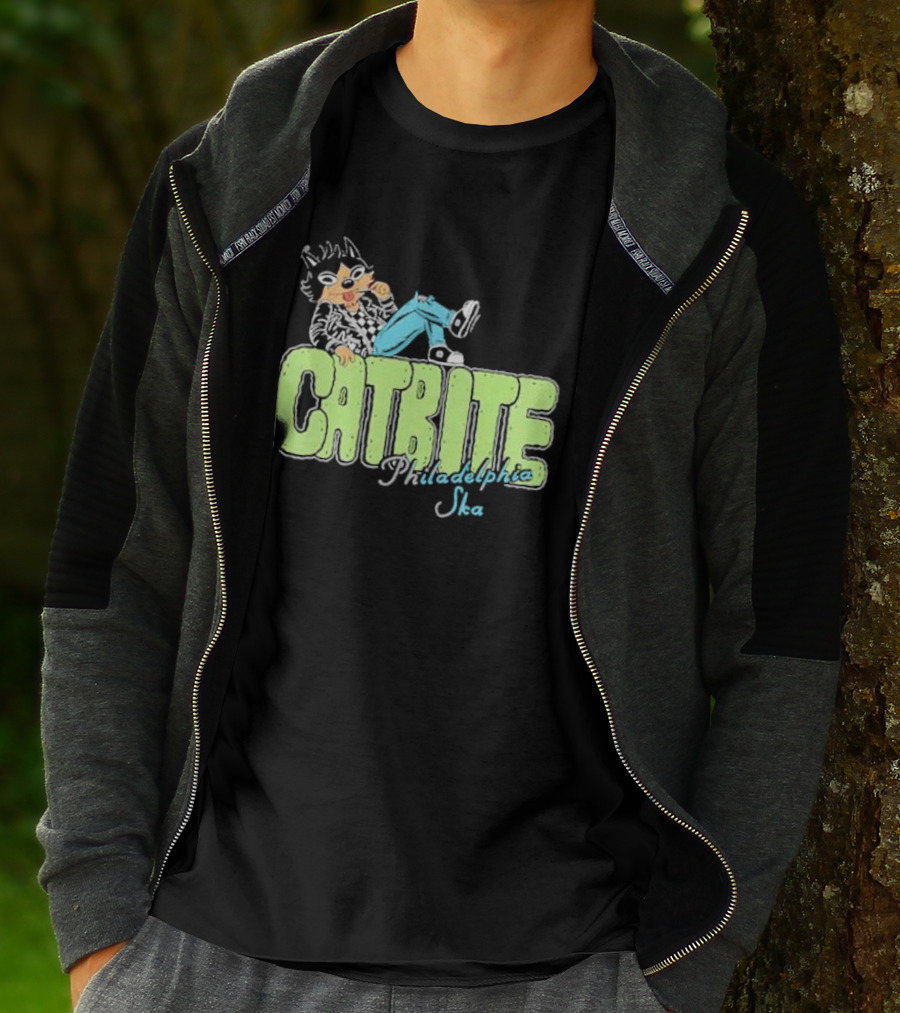 Cool Catbite Philadelphia Ska 2.0 Mineral Wash T-Shirt