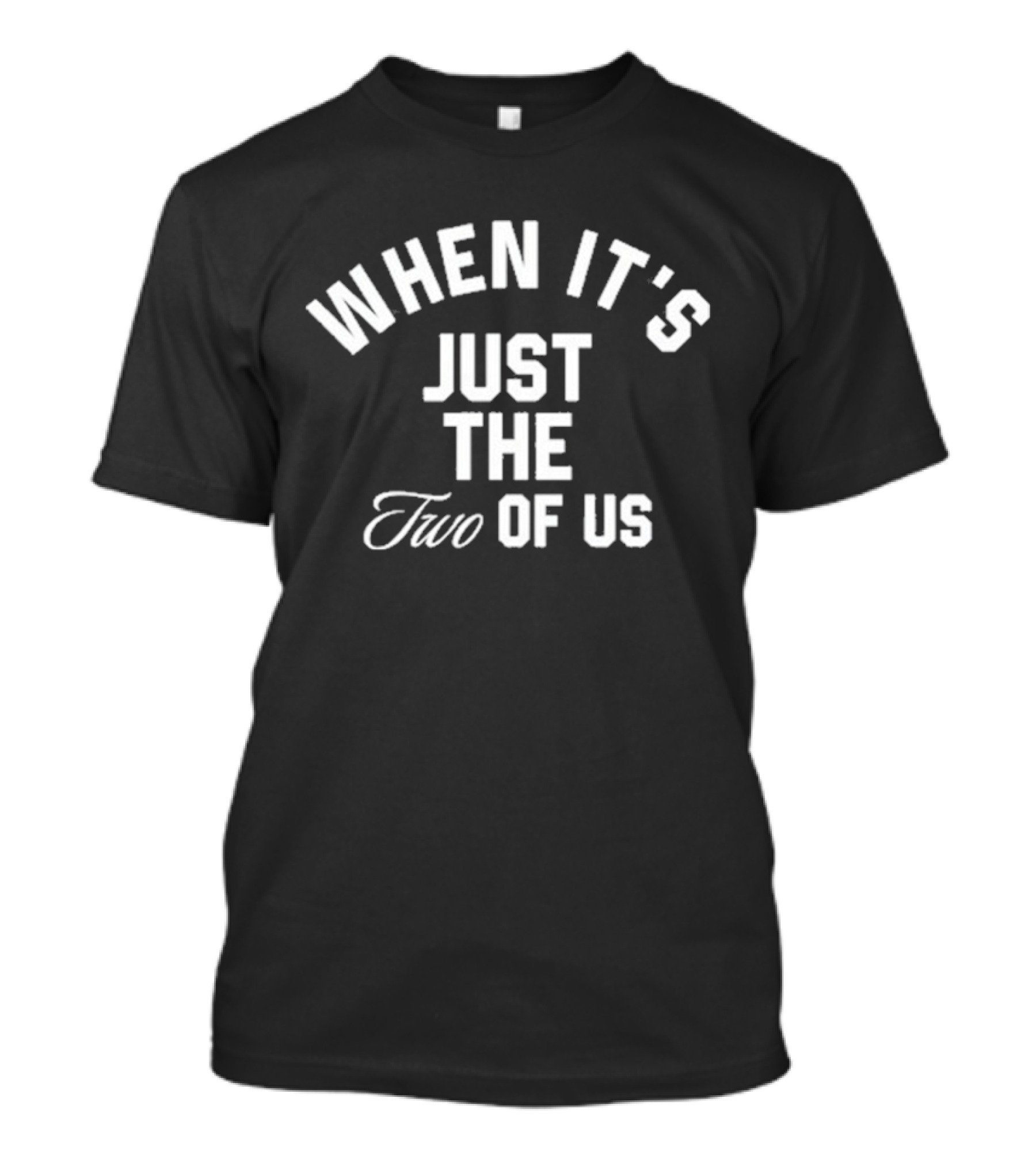 Finneas X Billie When It's Just The Two Of Us Text T-Shirt
