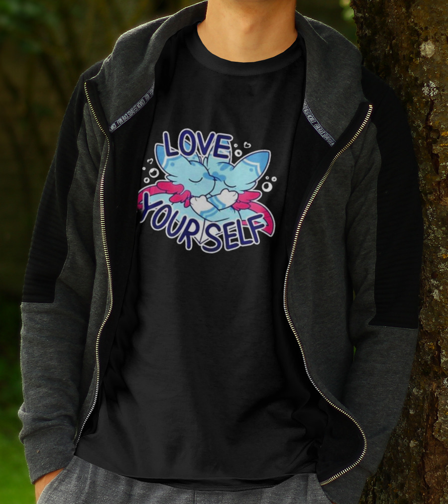 Love Yourself Cute Sylveon Embrace T-Shirt