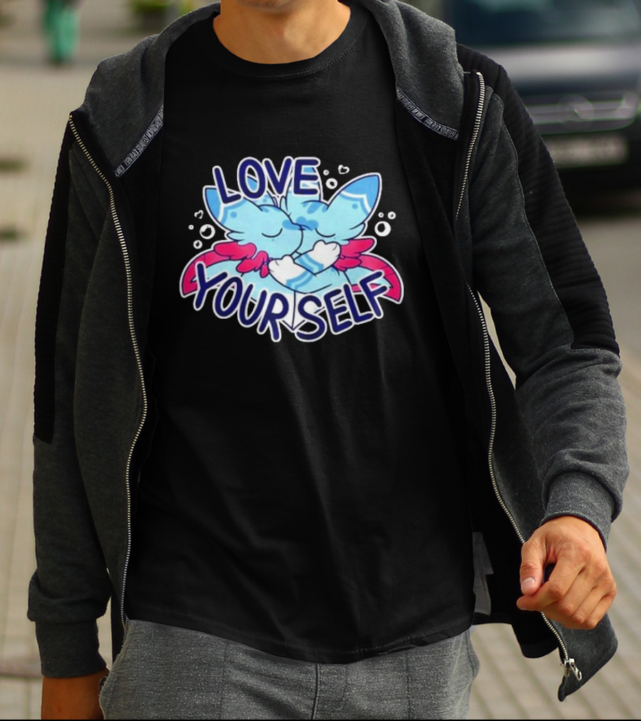 Love Yourself Cute Sylveon Embrace T-Shirt