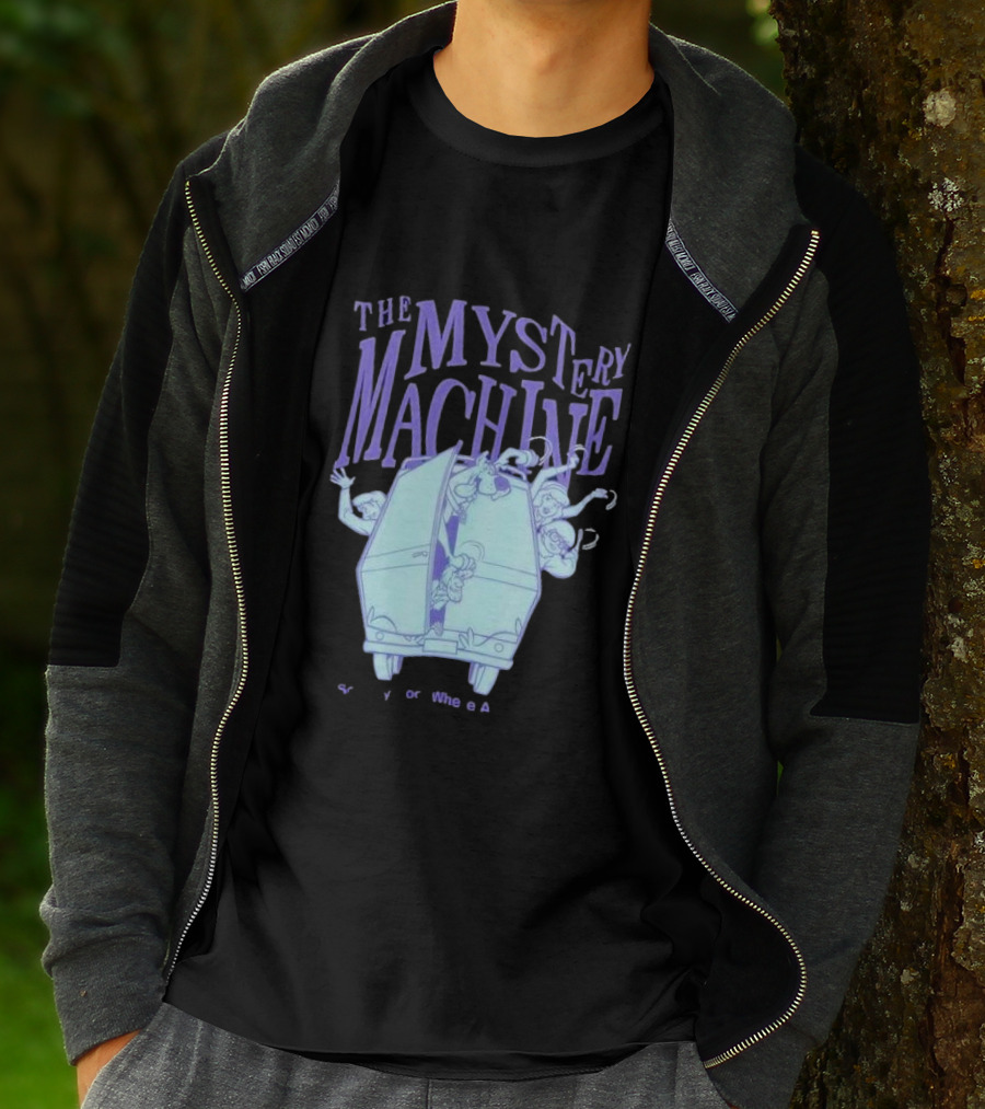 The Mystery Machine Scooby Doo Crew Tonal T-Shirt