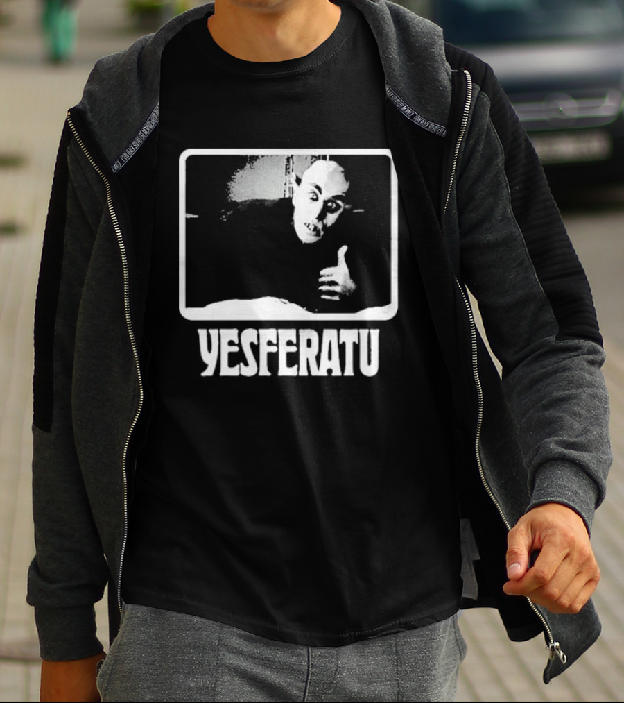 Seán Ono Lennon Yesferatu Nosferatu Vampire Thumbs Up T-Shirt
