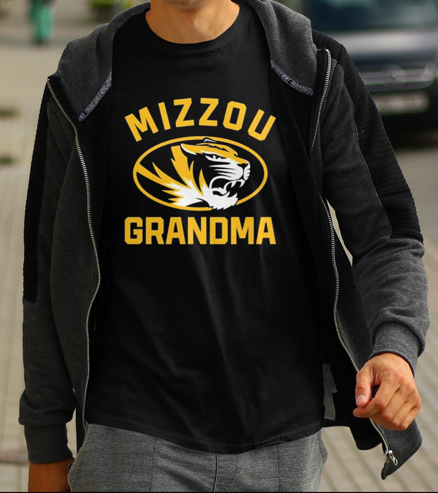 Mizzou Grandma Tiger Head T-Shirt