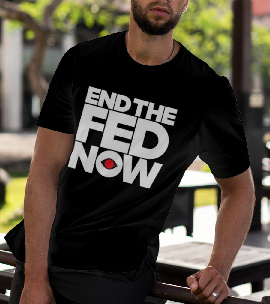 End The Fed Now Bitcoin Magazine T-Shirt