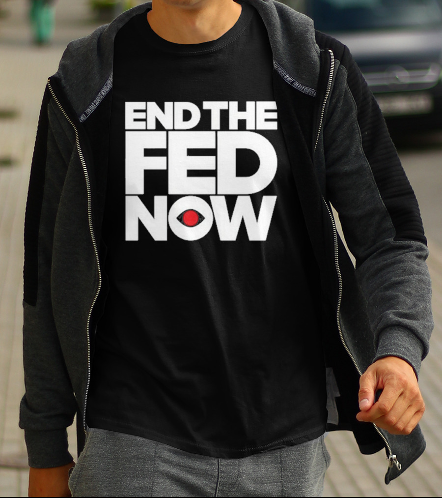 End The Fed Now Bitcoin Magazine T-Shirt