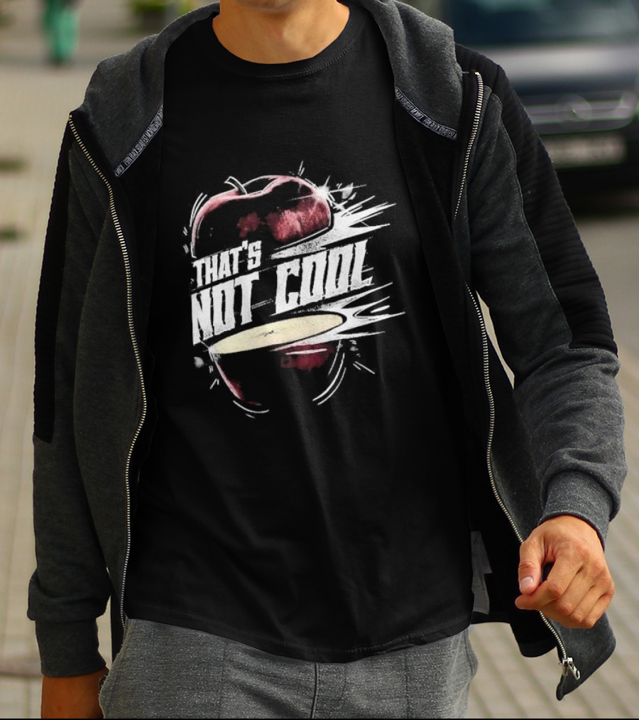 Carlito That's Not Cool Splattered Apple T-Shirt