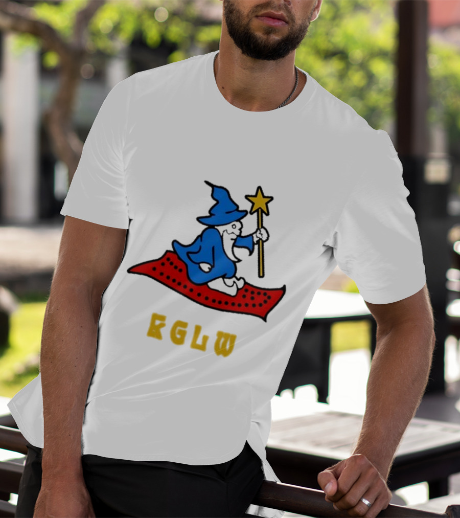 EGLW Wizard On Red Carpet With Star Wand T-Shirt