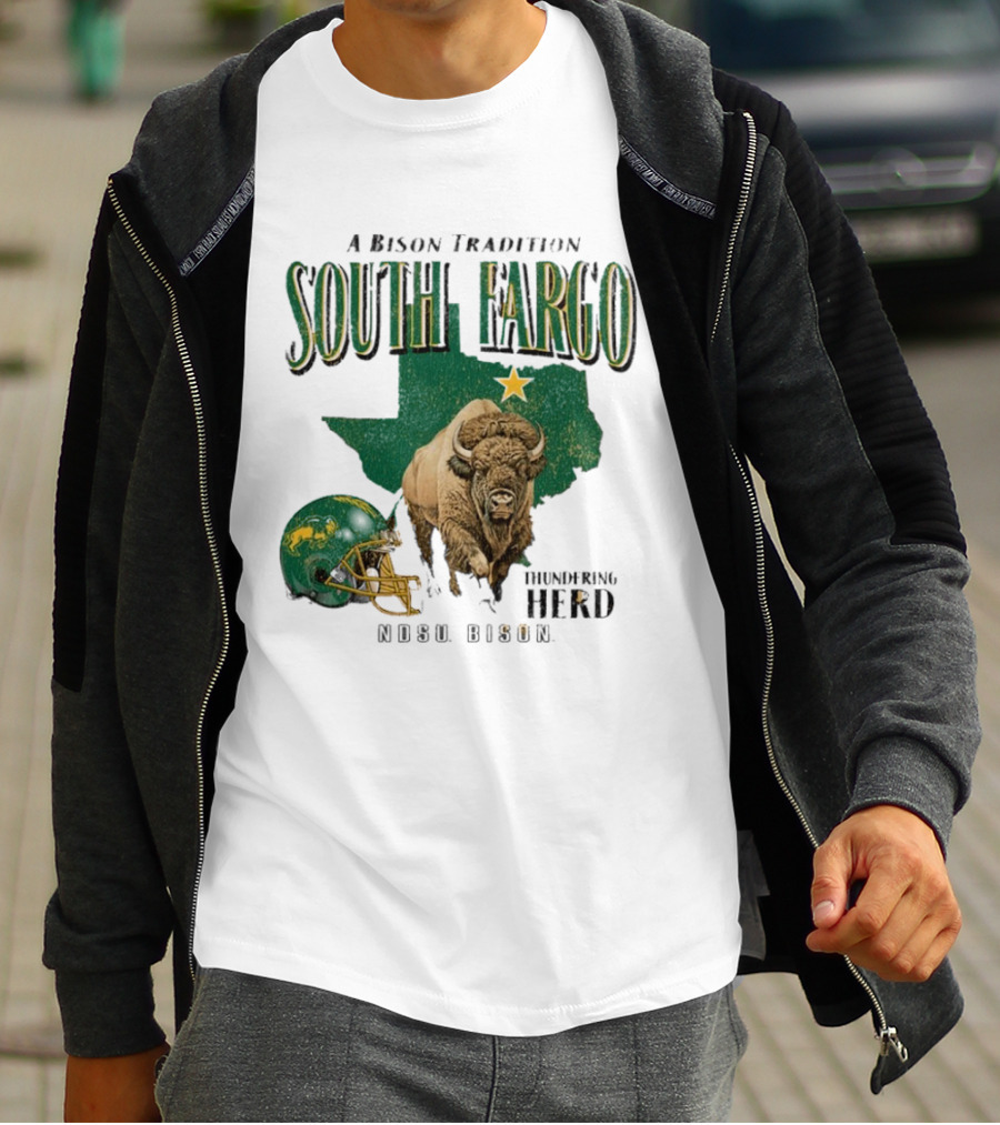 A Bison Tradition South Fargo Thundering Herd NDSU Bison T-Shirt