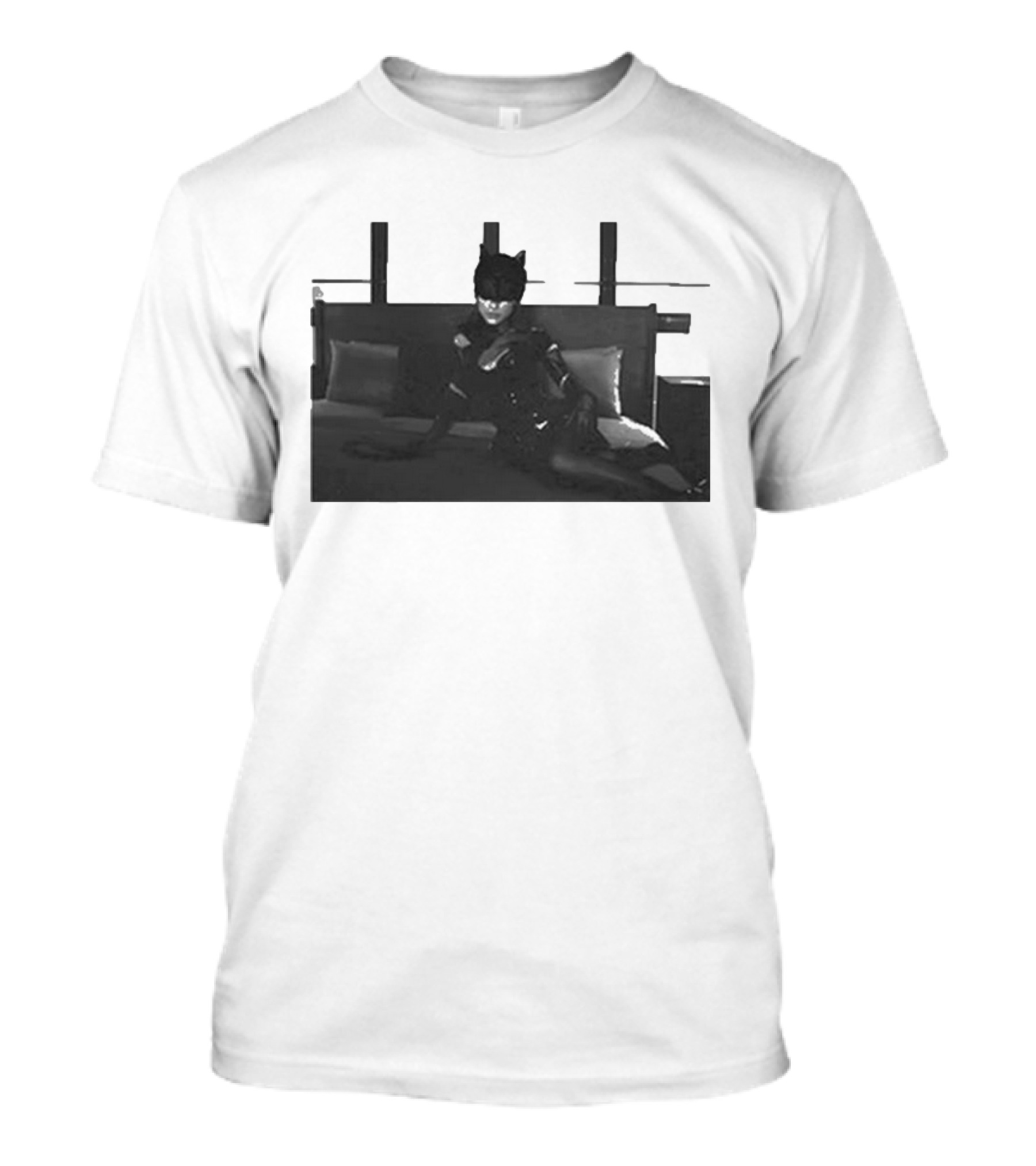 Tbim Photo Catwoman On Bed Scene T-Shirt