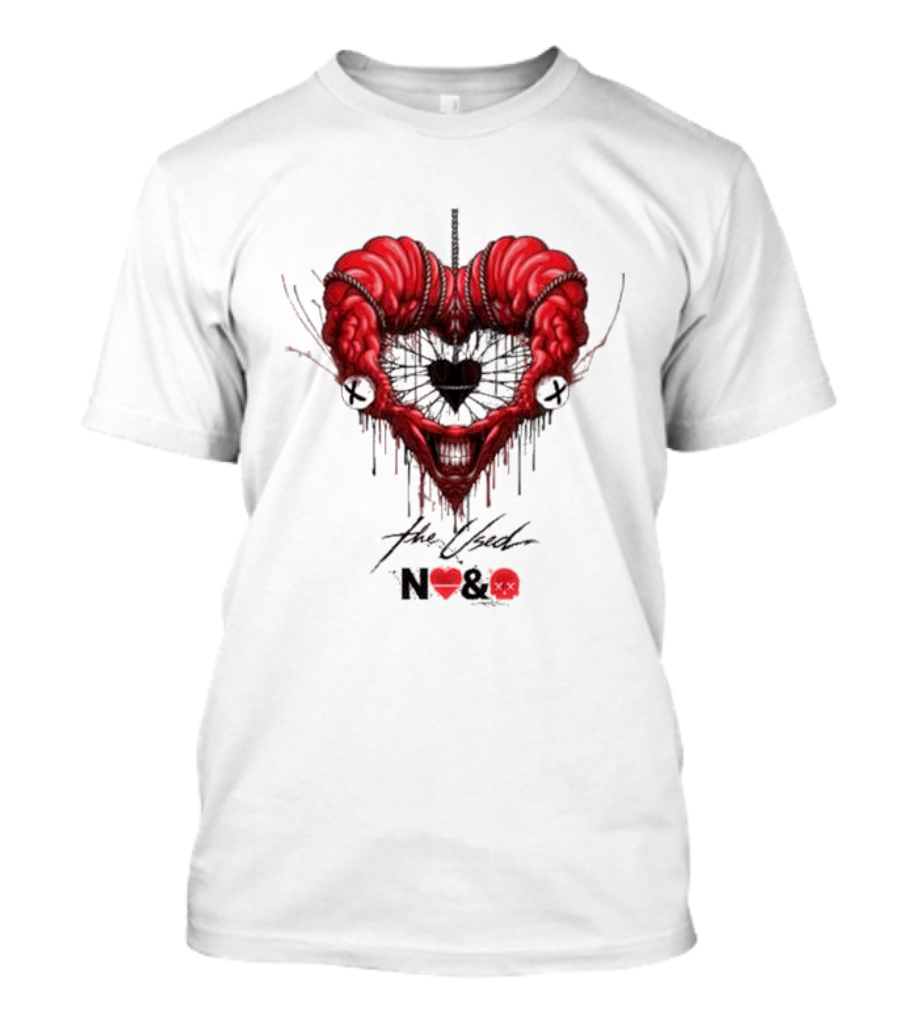 The Used In Love And Death N&XX Heart T-Shirt