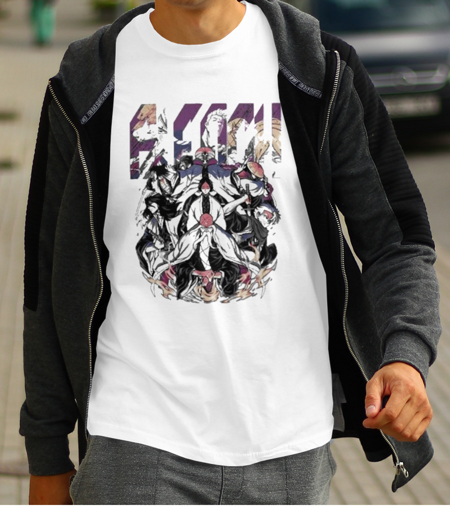 Bleach Byakuya Kuchiki Epic Battle Scene T-Shirt