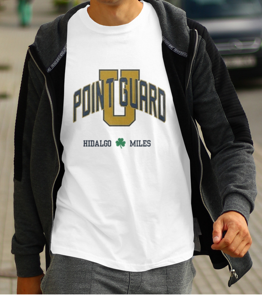 Hidalgo Miles Point Guard U Shamrock T-Shirt