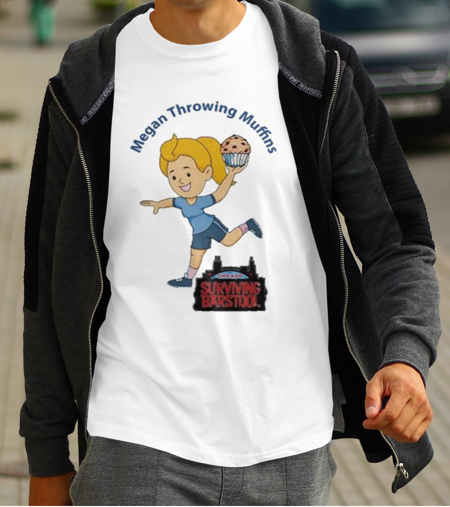 Megan Throwing Muffins Chicago Surviving T-Shirt