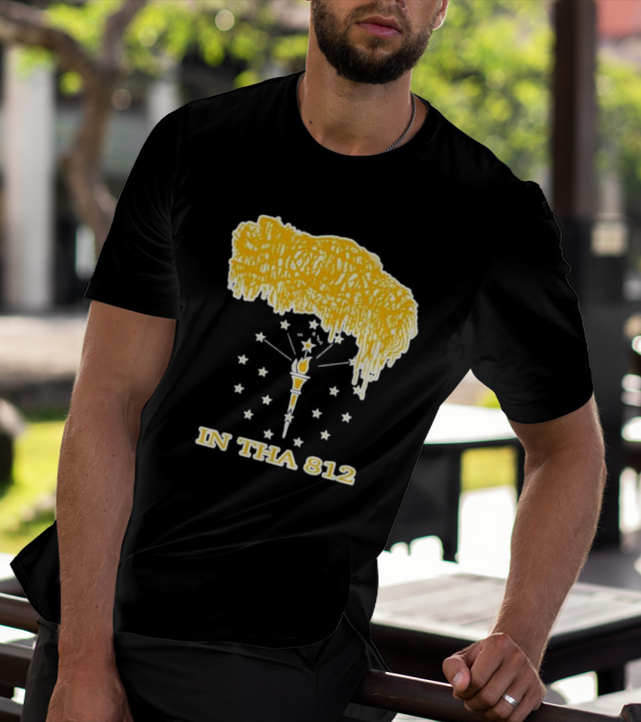 Indiana In Tha 812 Stars Torch Noodles T-Shirt
