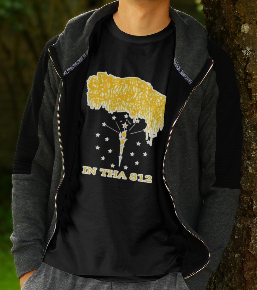 Indiana In Tha 812 Stars Torch Noodles T-Shirt