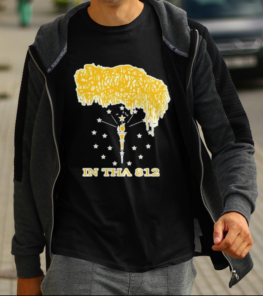 Indiana In Tha 812 Stars Torch Noodles T-Shirt
