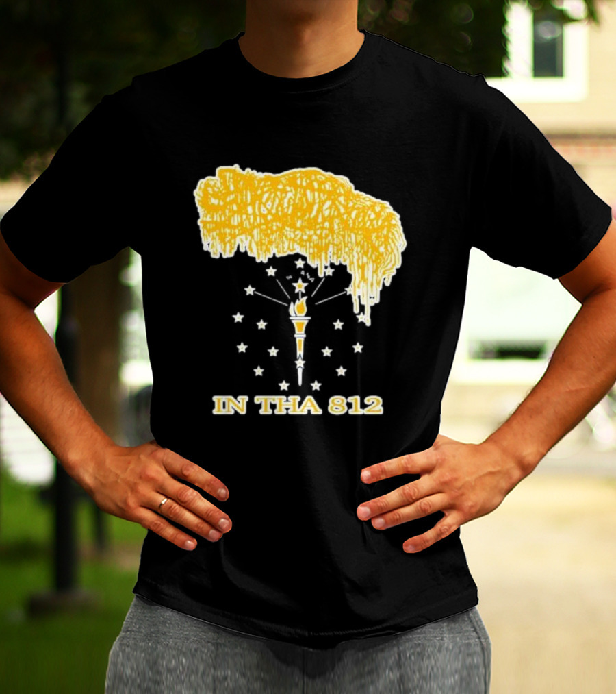 Indiana In Tha 812 Stars Torch Noodles T-Shirt