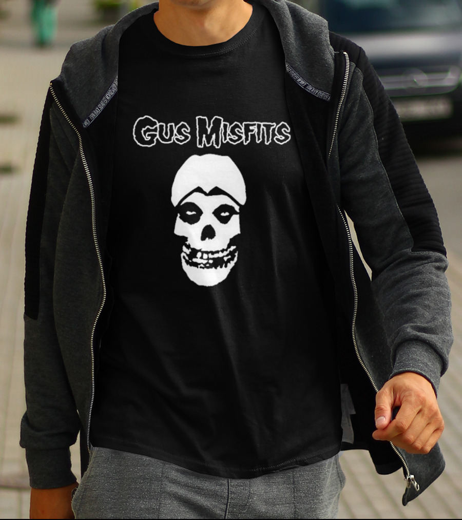 Gus Misfits Skull Logo T-Shirt