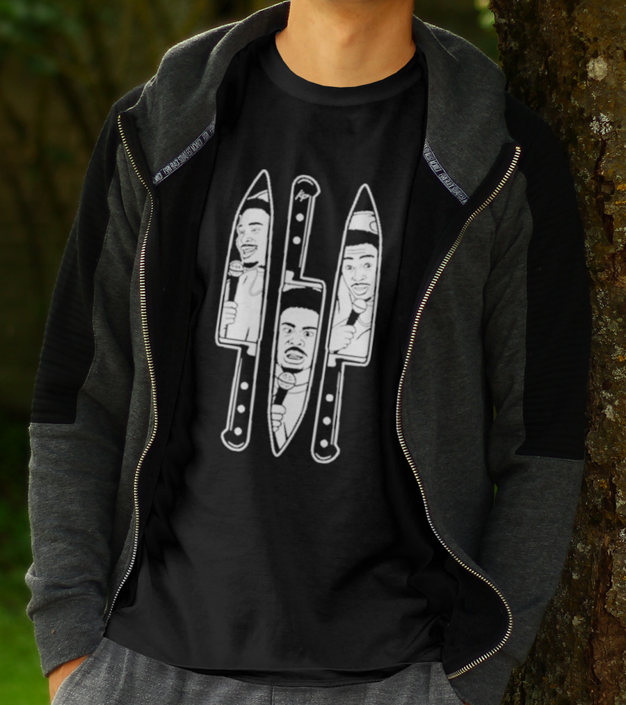 Kam Patterson Killers Only Knives And Microphones Trio T-Shirt