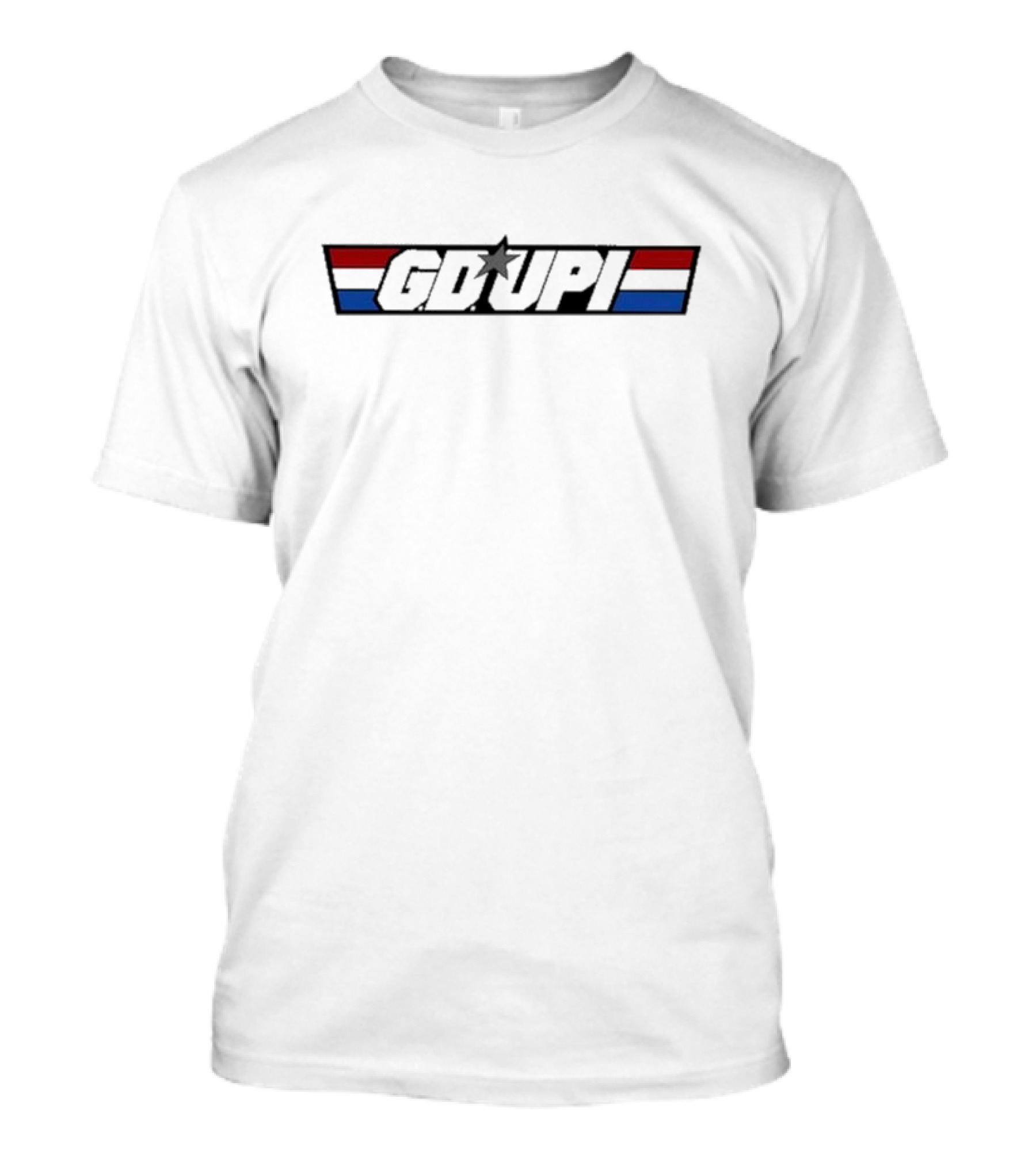 Dingdong Gdupi GDUPI Star Red Blue Stripes T-Shirt