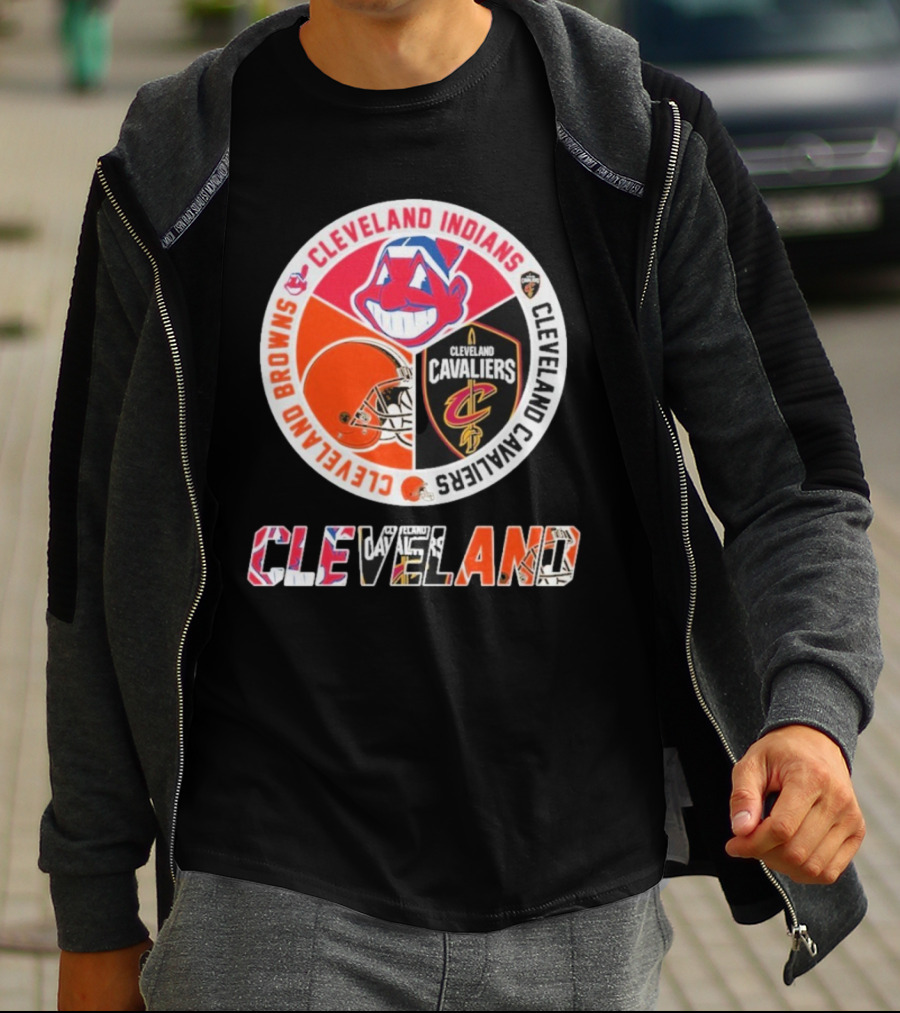 Cleveland Indians Cleveland Browns Cleveland Cavaliers Cleveland T-Shirt